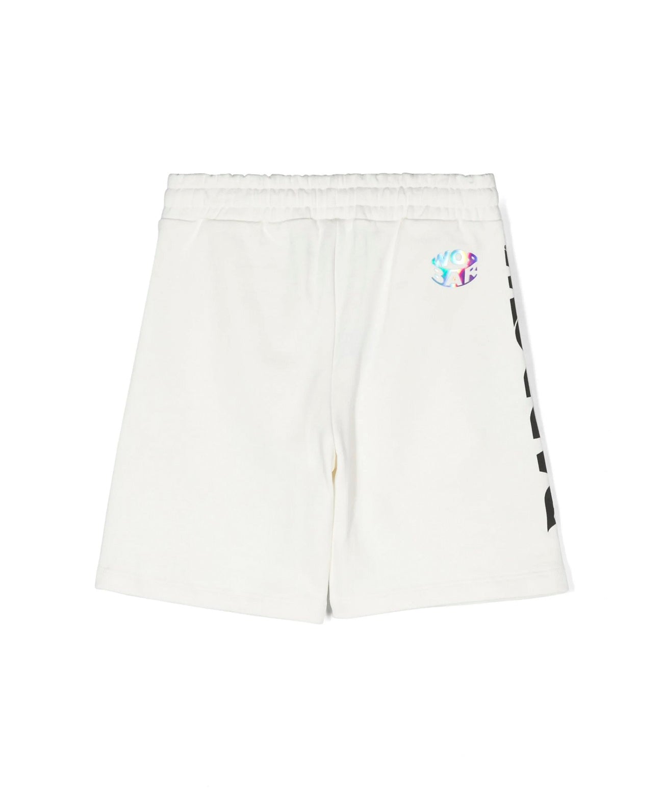 Barrow Kids Short Bianco con Stampa per Bambini retro