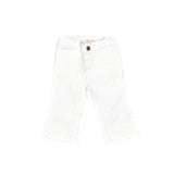 Elisabetta Franchi La Mia Bambina Pantaloni Panna per Neonate