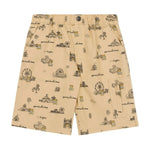Moschino Kids Bermuda Beige con Stampa per Bambini