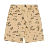 Moschino Kids Bermuda Beige con Stampa per Bambini