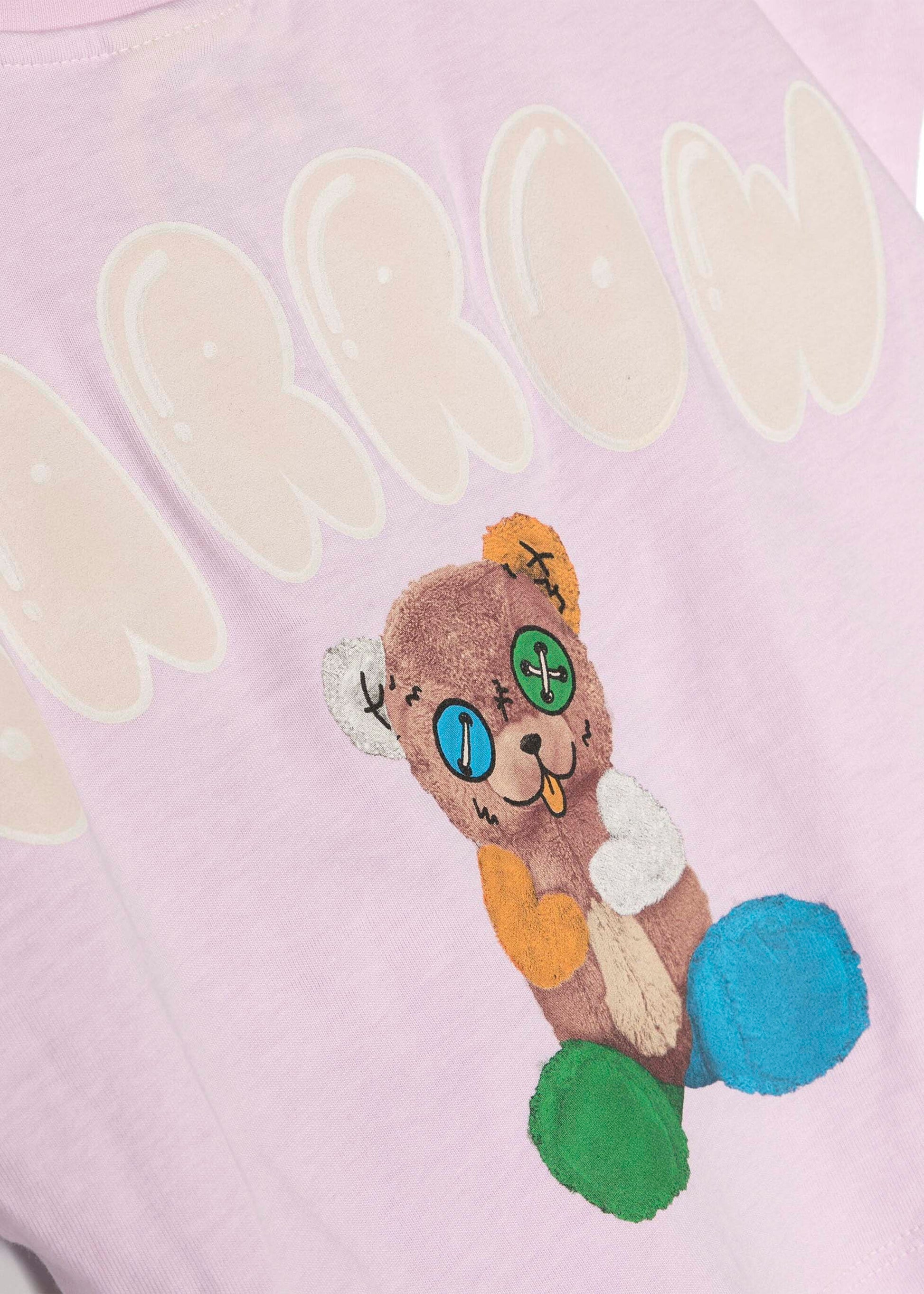 Barrow Kids Canotta Rosa con Stampa per Bambine