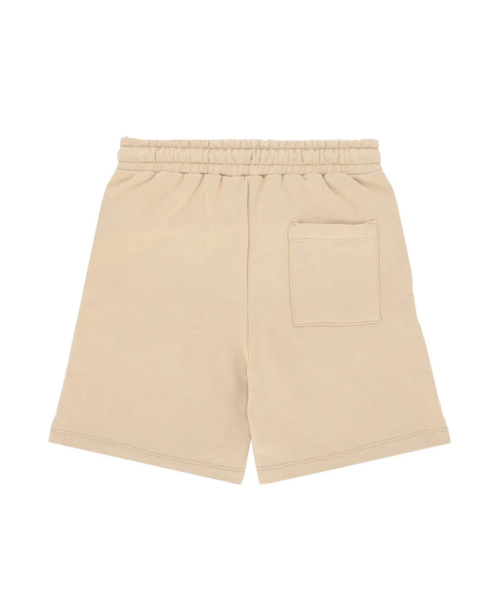 Barrow Kids Short Sabbia con Logo Teddy Unisex