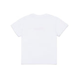 Dsquared2 Kids T-shirt Bianca con Stampa D2 Leaf per Neonati (retro)