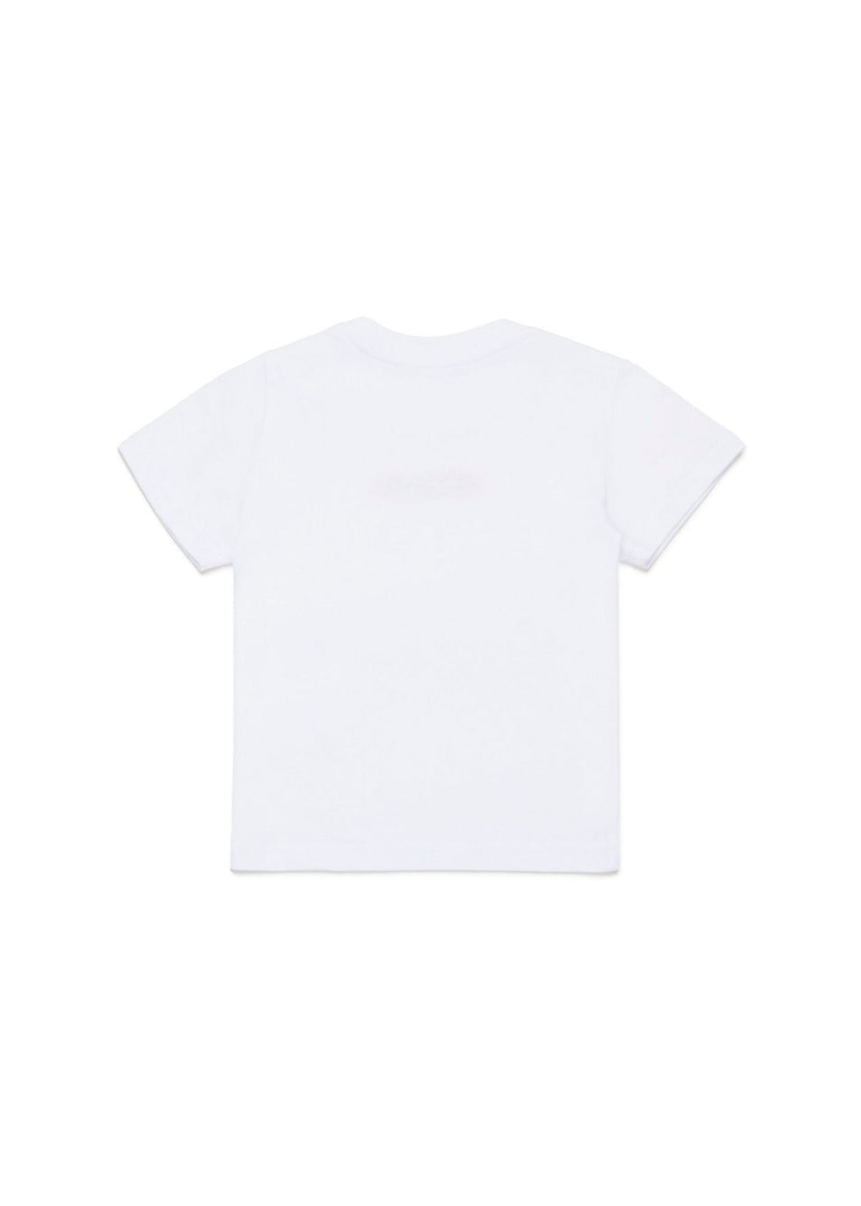 Dsquared2 Kids T-shirt Bianca con Stampa D2 Leaf per Neonati (retro)