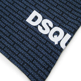 Dsquared2 Kids T-shirt Blu con Motivo All Over per Bambini