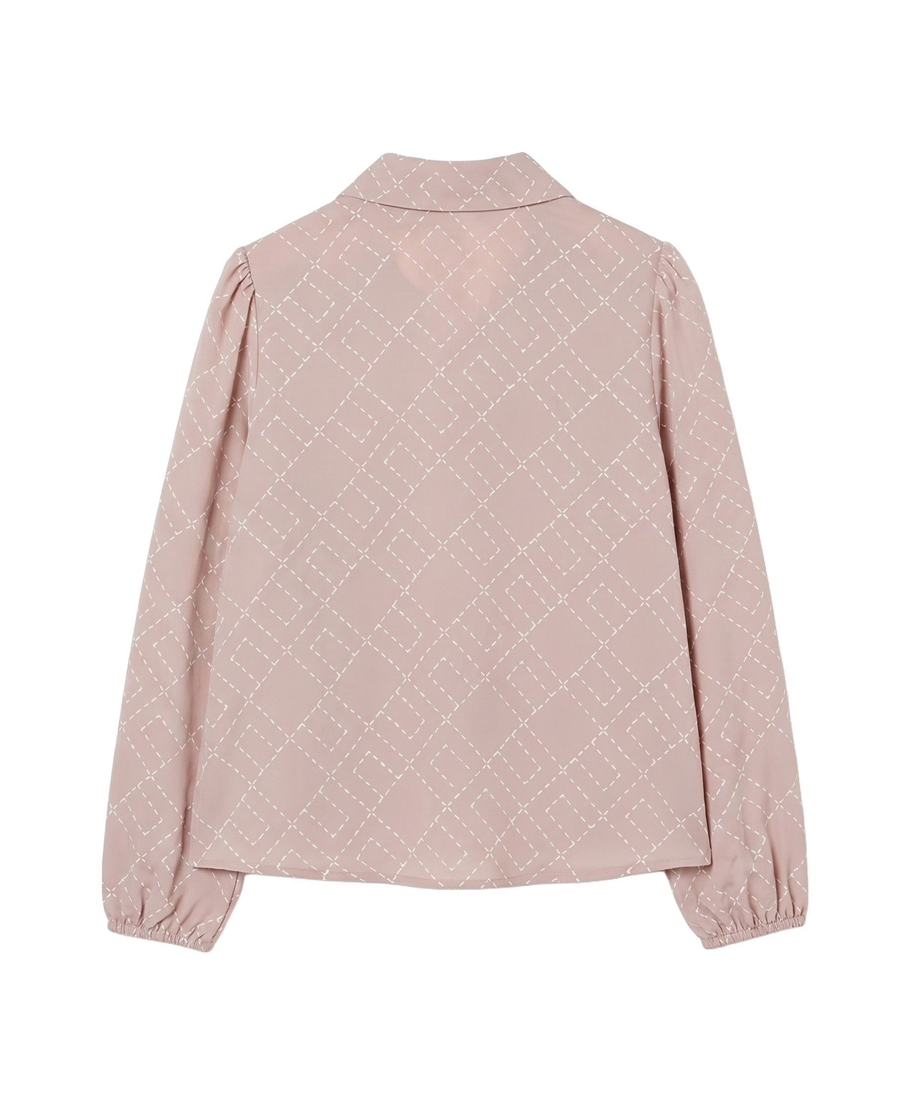 Elisabetta Franchi La Mia Bambina Camicia Sunrise/Milk con Logo Geometrico per Bambine