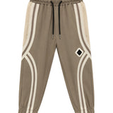 Yes London Kids Pantalone Terra con Logo per Bambini