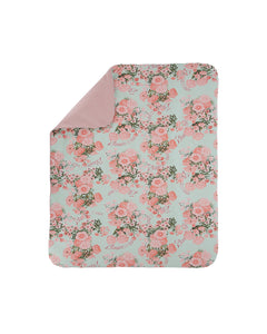 Blumarine Kids Coperta con Motivo Floreale per Neonate