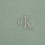 Calvin Klein Kids Felpa Verde con Cappuccio per Bambini (dettaglio)