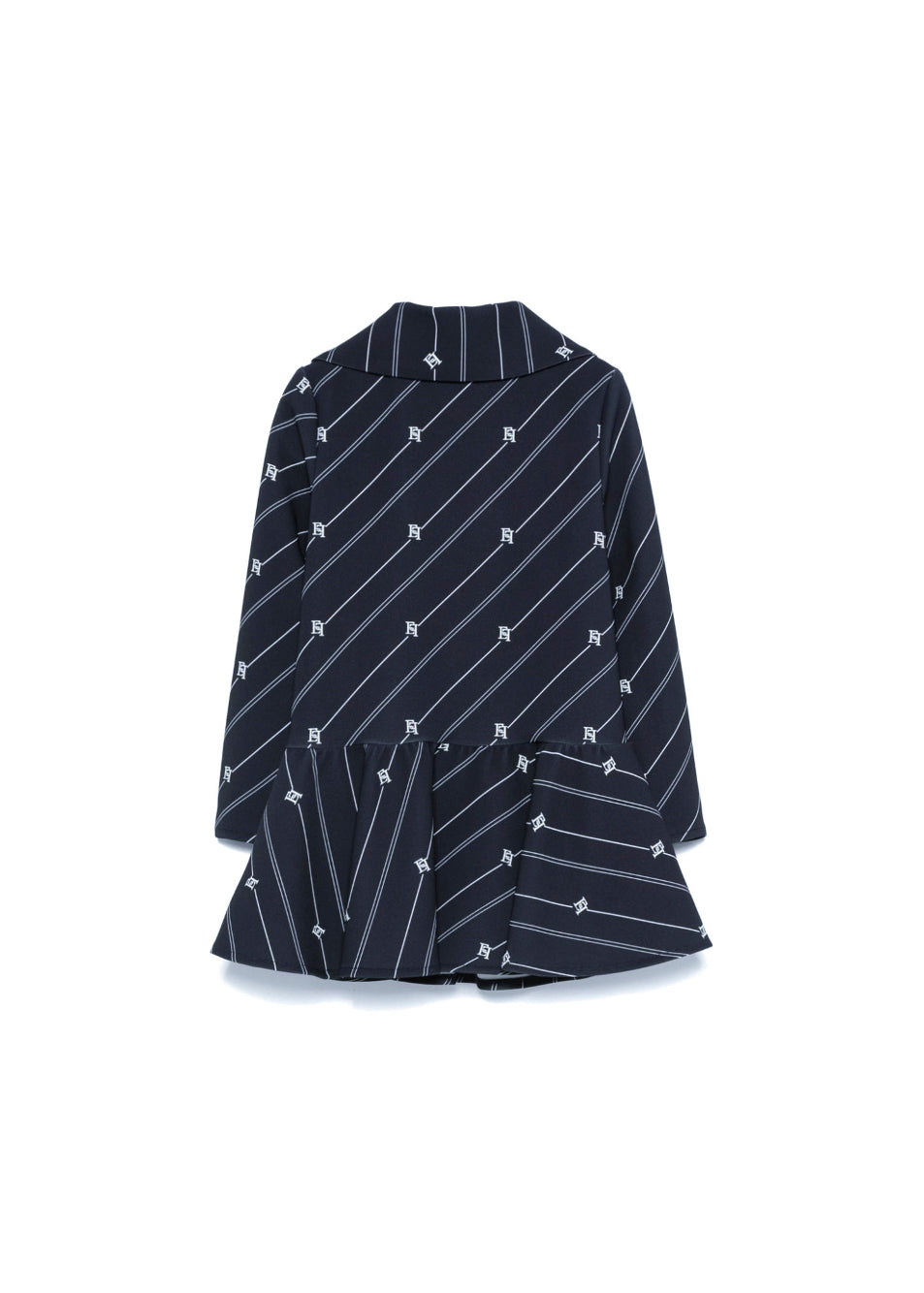 Elisabetta Franchi La Mia Bambina Abito Navy per Neonate (RETRO)