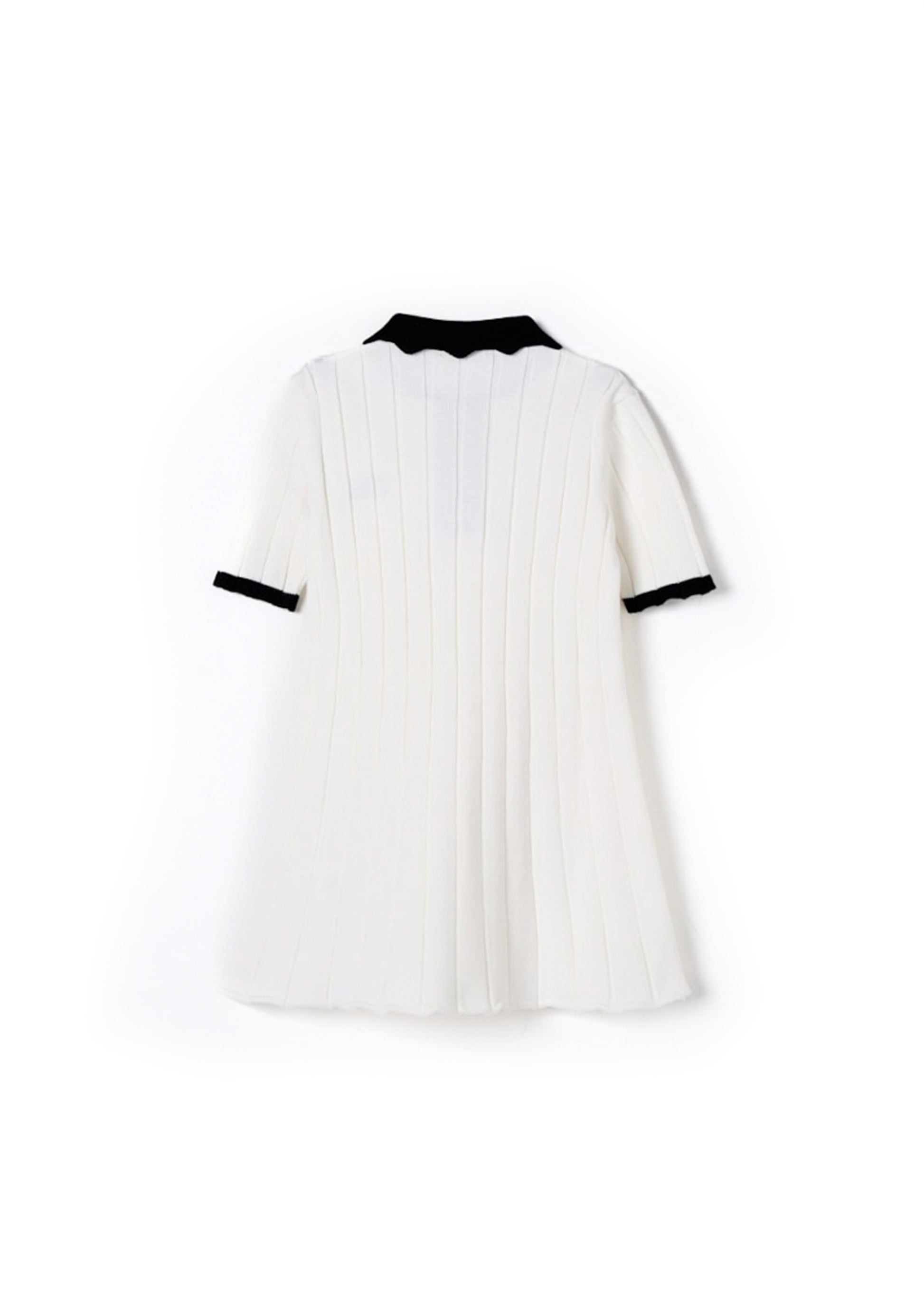 Elisabetta Franchi La Mia Bambina Abito Avorio/Nero per Neonate