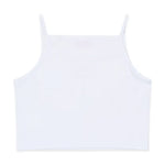 Diesel Kids Top Bianco con Logo per Bambine