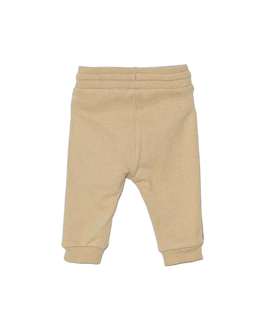 Calvin Klein Kids Pantaloni in Tuta Beige per Neonati (retro)