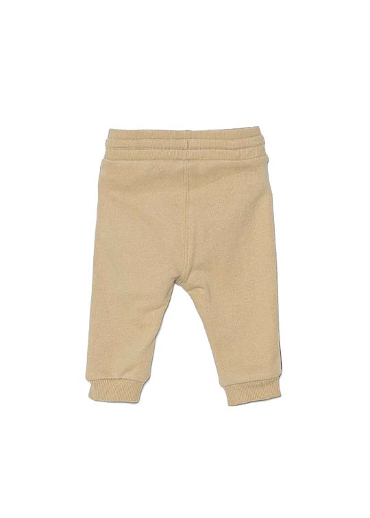 Calvin Klein Kids Pantaloni in Tuta Beige per Neonati (retro)