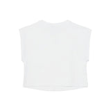 Twinset Kids T-shirt con Shorts Bianco per Bambine