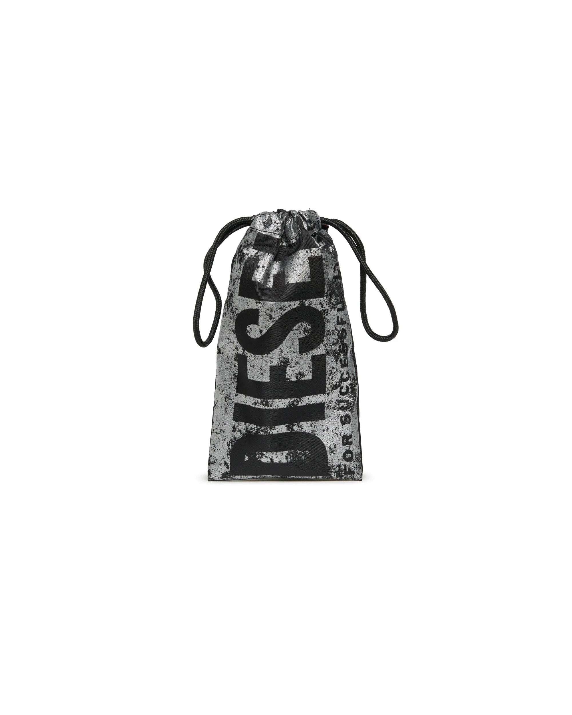 Diesel Kids Borsa Monospalla con Chiusura con Coulisse e Stampa Logo