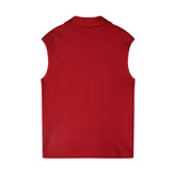 Patrizia Pepe Kids Gilet Bordeaux per Bambine