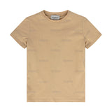 Iceberg Kids T-Shirt Sabbia con Logo per Bambini
