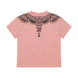 Marcelo Burlon County Kids T-shirt Con Ali In Strass Per Bambine