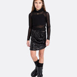 Twinset Kids Lupetto Tulle Per Bambine