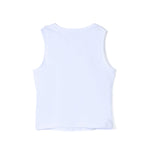 Patrizia Pepe Canotta Bianca per Bambine