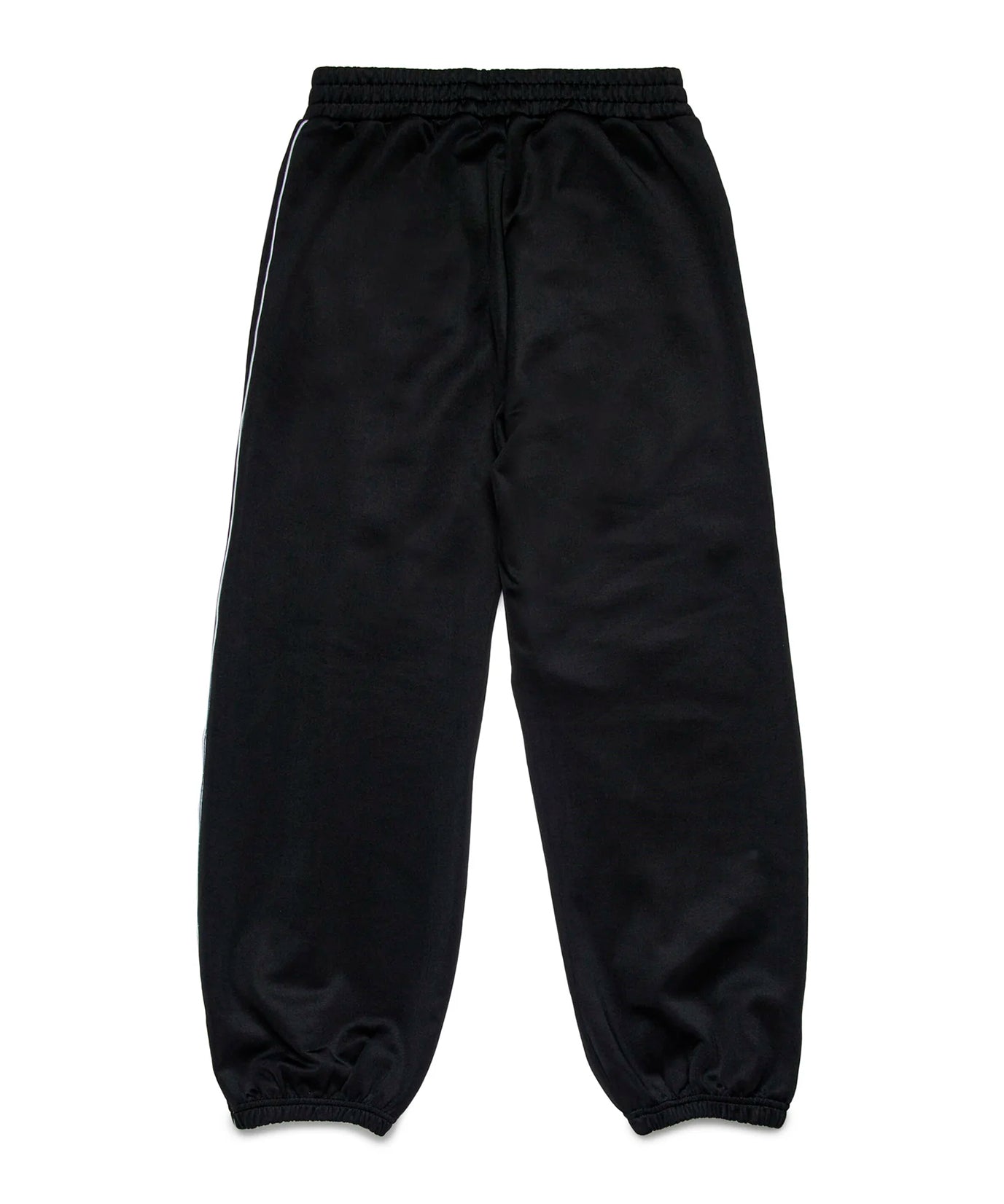 Diesel Kids Pantaloni di Tuta Neri con Logo per Bambine