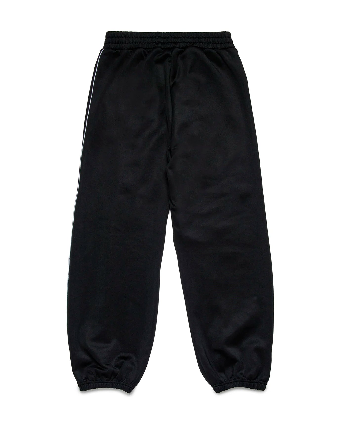 Diesel Kids Pantaloni di Tuta Neri con Logo per Bambine