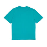 Diesel Kids T-shirt Verde Smeraldo con Maxi Stampa Logo Unisex per