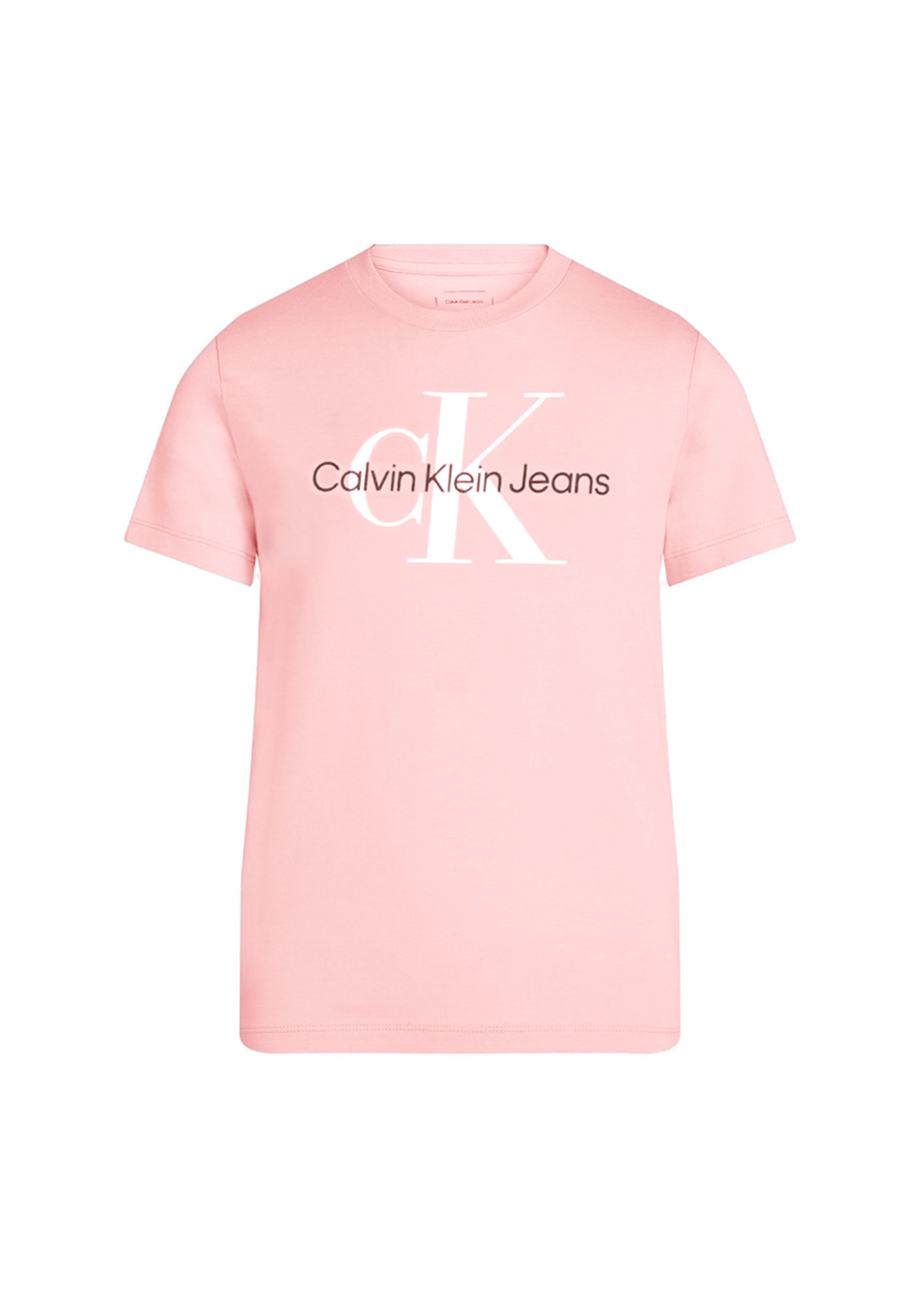 Calvin Klein Kids T-shirt Rosa con Stampa per Bambine