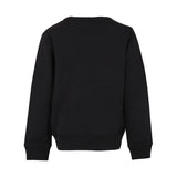 Calvin Klein Kids Felpa Nera Girocollo con Logo per Bambini (retro)