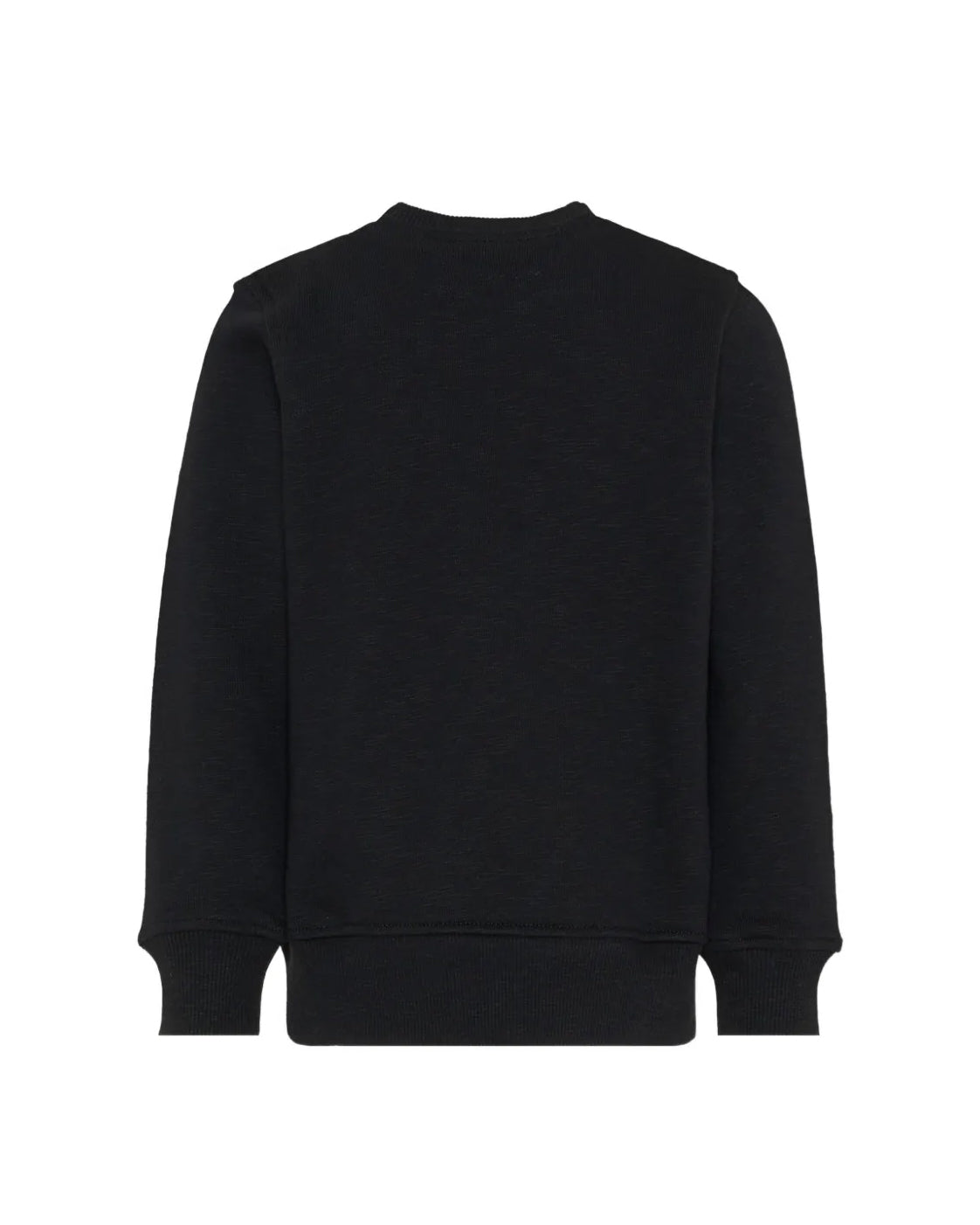 Moschino Kids Felpa Nera con Logo Teddy Bear per Bambini