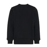 Moschino Kids Felpa Nera con Logo Teddy Bear per Bambini