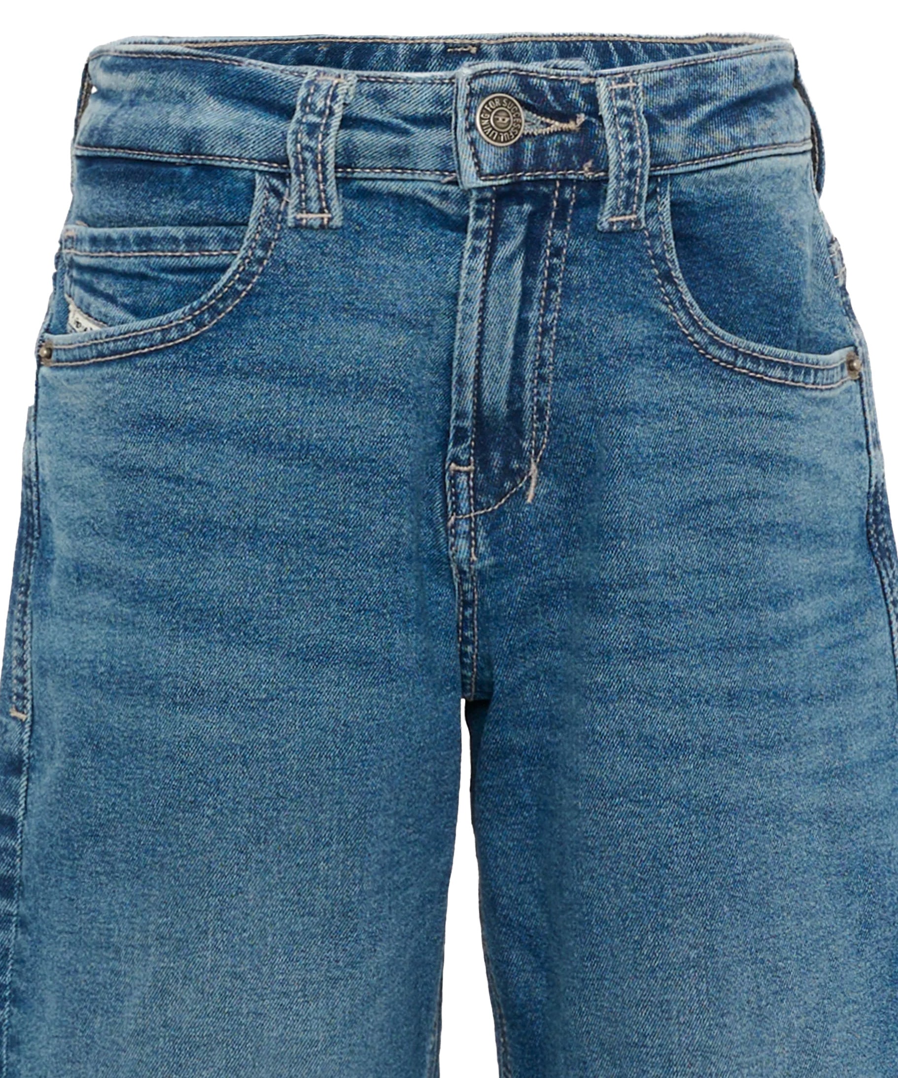 Diesel Kids Pantalone in Denim Medium Wash Unisex
