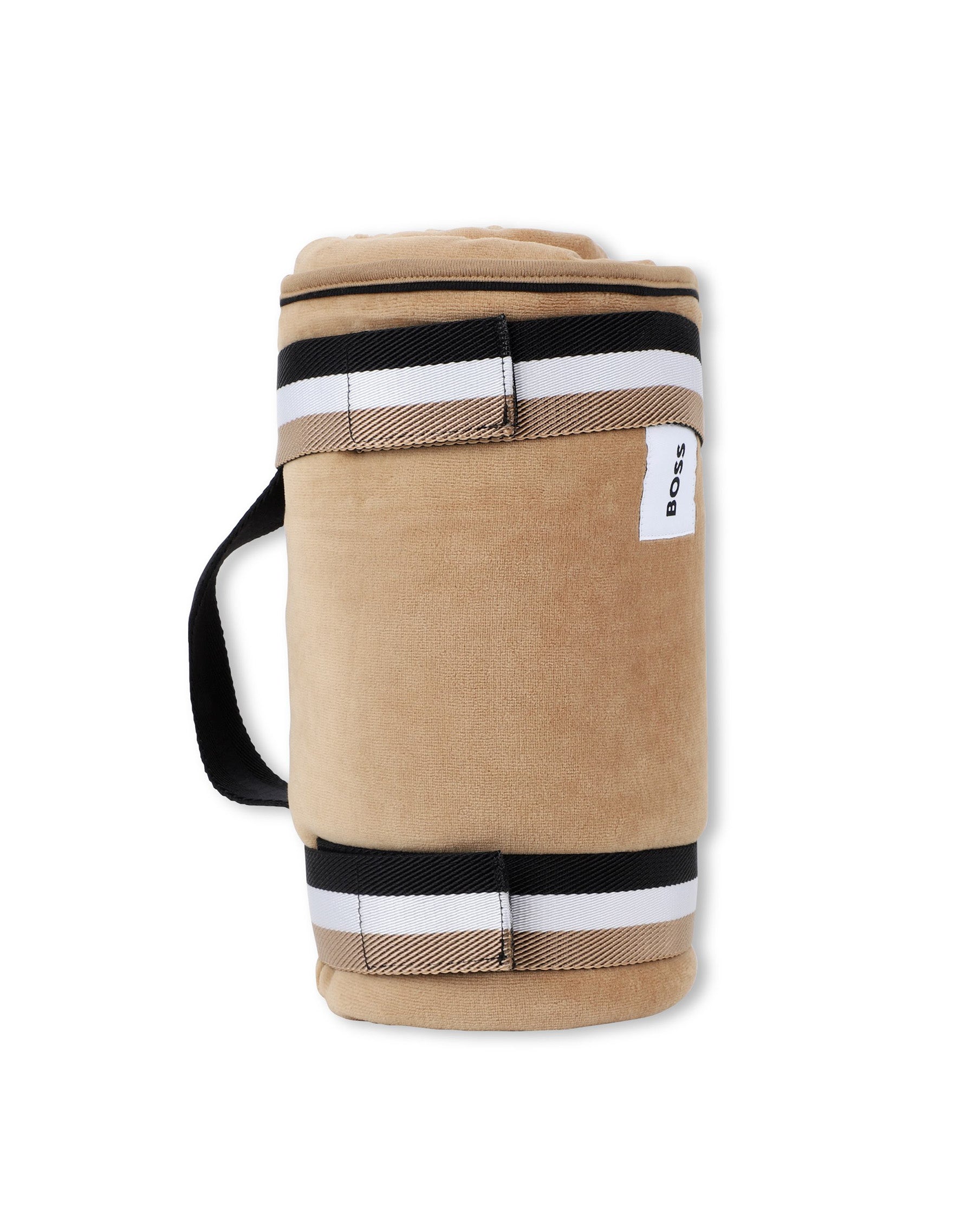 Boss Kids Coperta Biscotto Reversibile con Design Logo