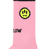 Barrow Kids Calzini Rosa con Logo per Bambine