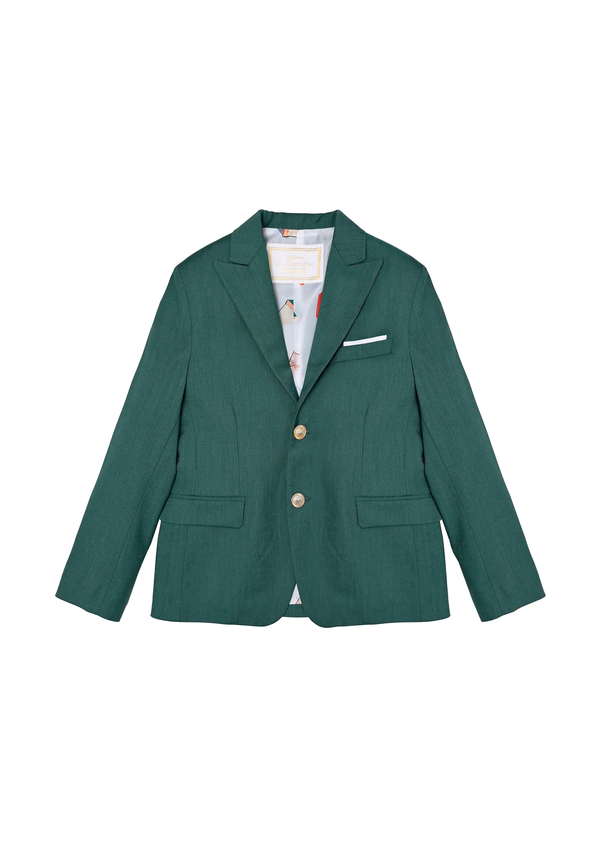 Daniele Alessandrini Green Jacket for Kids