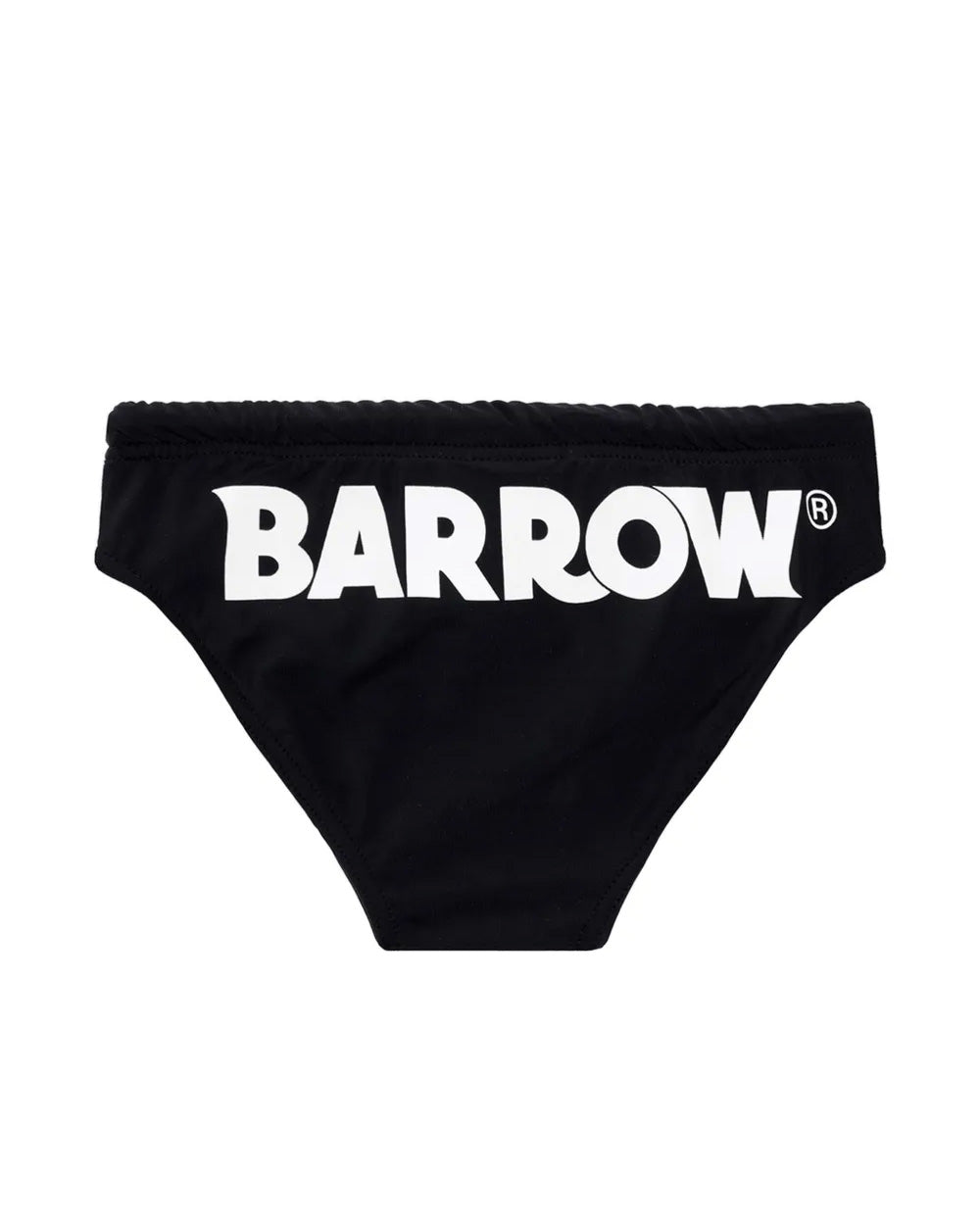 Barrow Kids Costume Slip Nero con Logo per Bambini