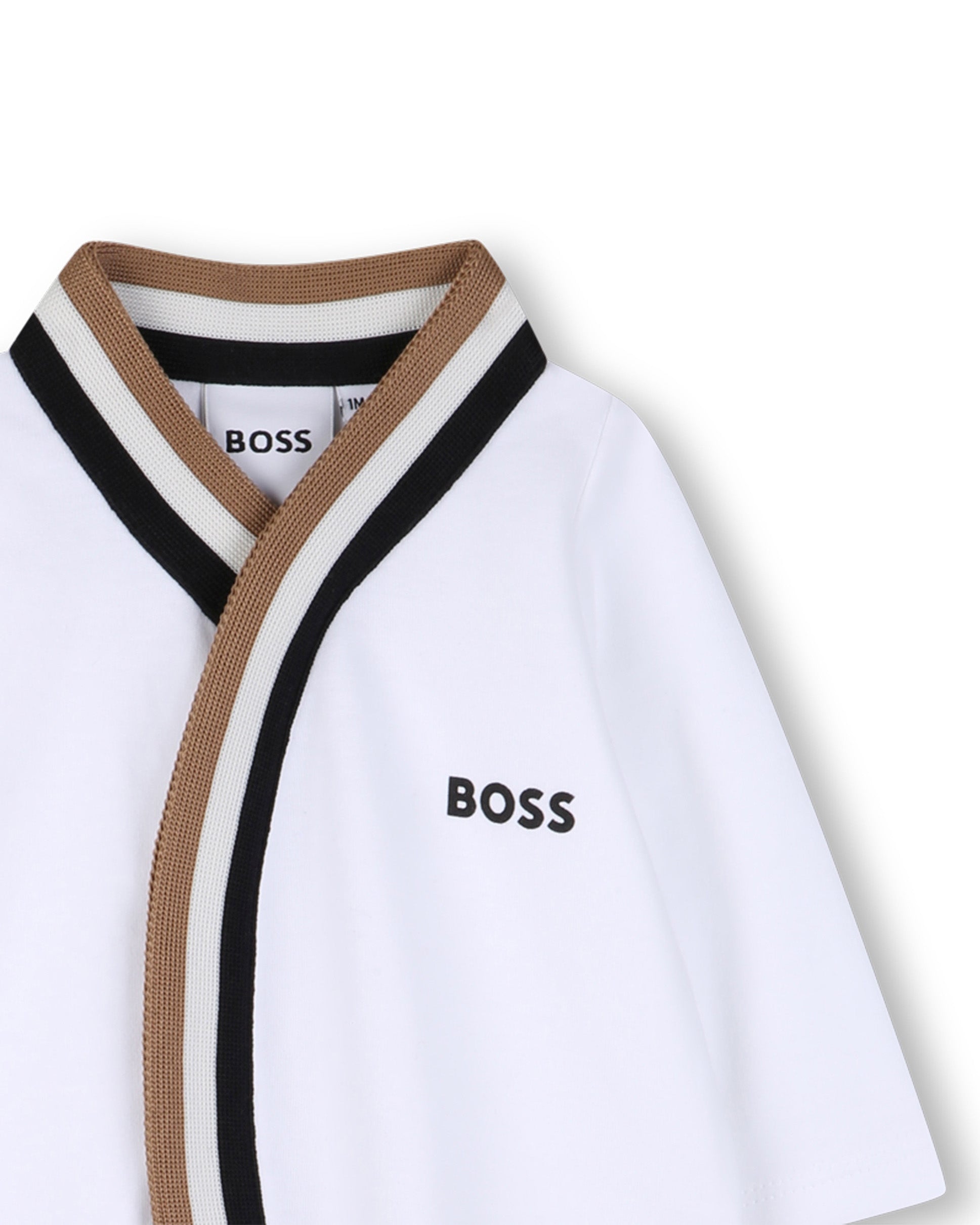 Boss Kids Set Regalo Bianco per Neonati
