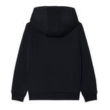 Lacoste Kids Felpa con Cappuccio Nero con Logo Unisex