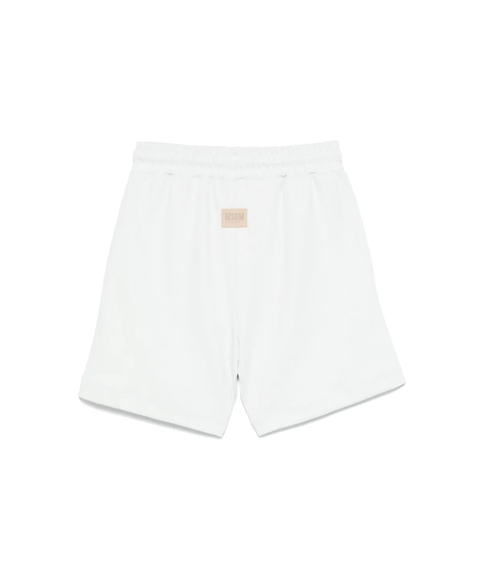 MSGM Kids Bermuda Ghiaccio per Bambini (retro)
