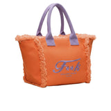 F**K Kids Maxi Orange and Purple Bag for Girls