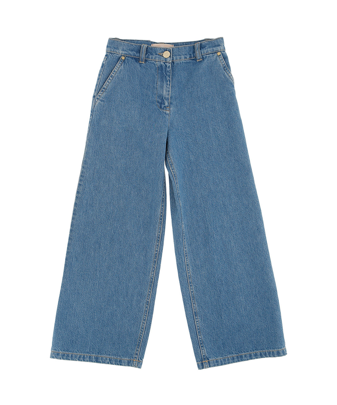 Elisabetta Franchi La Mia Bambina Jeans Denim per Bambine