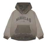 Maison Margiela Kids Felpa Beige Chiaro con Stampa per Bambini