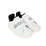 Moschino Kids Sneakers con Strappo e Logo Teddy per Bambini
