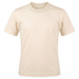 Yes London Kids T-Shirt Beige con Colletto Ricamato per Bambini