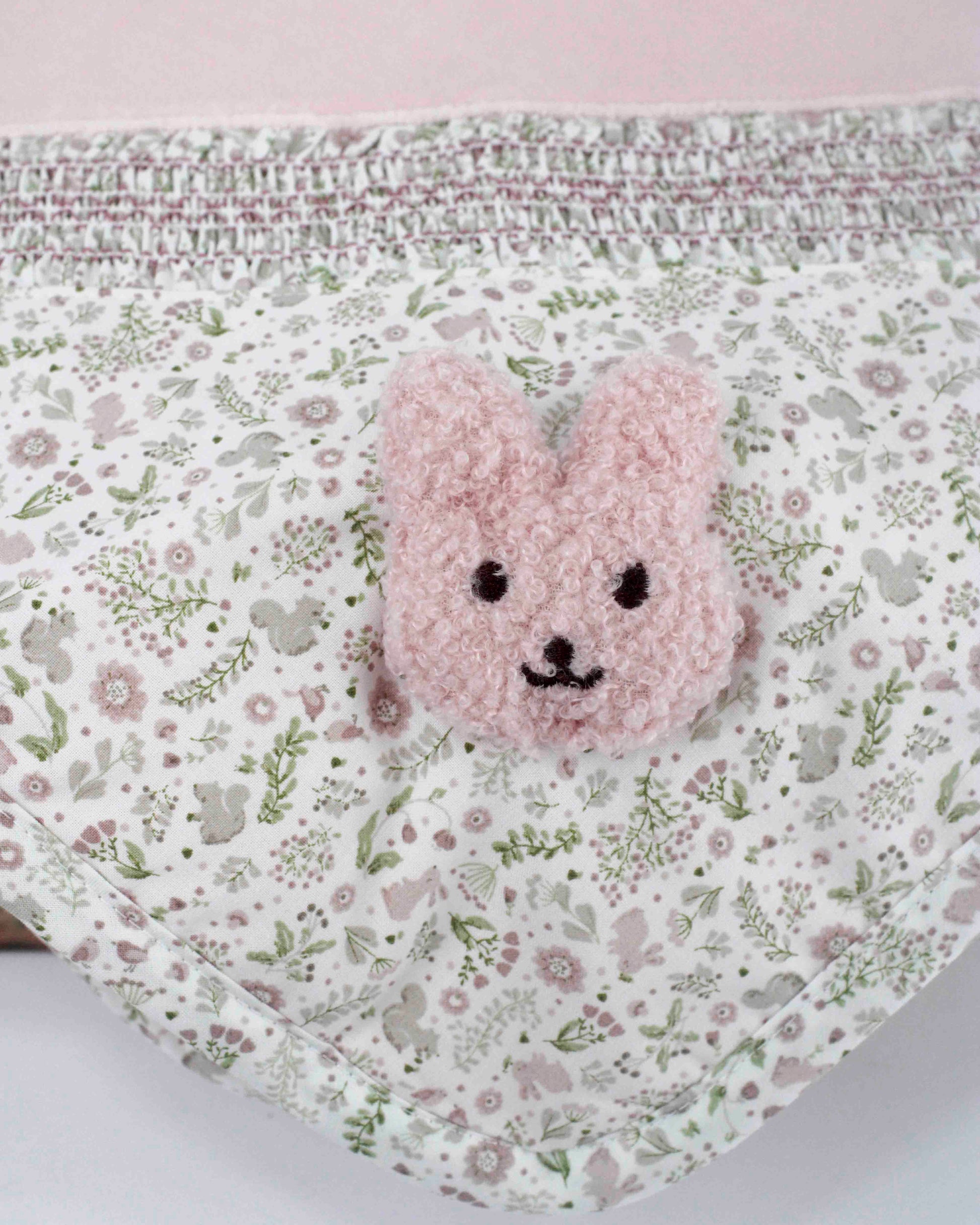 Deolinda Coperta Rosa con Ricami per Neonate