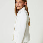 Twinset Kids Giacca Blazer Bianca 