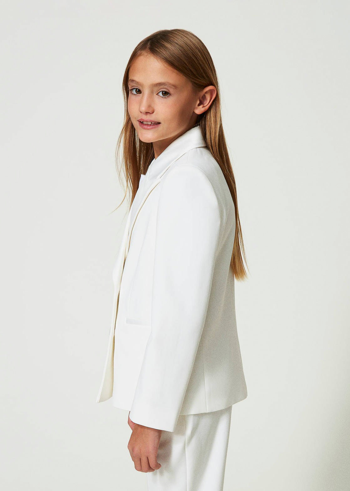 Twinset Kids Giacca Blazer Bianca 