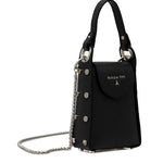 Patrizia Pepe Borsa Nera in Pelle per Bambine