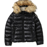 Blauer Kids Giubbino Nero con Pelliccia per Bambine